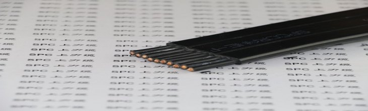 YCFBG耐寒扁電纜鋼絲加強型  SPCFLAT-RUBBER-NFG雙鋼絲起重機扁電纜